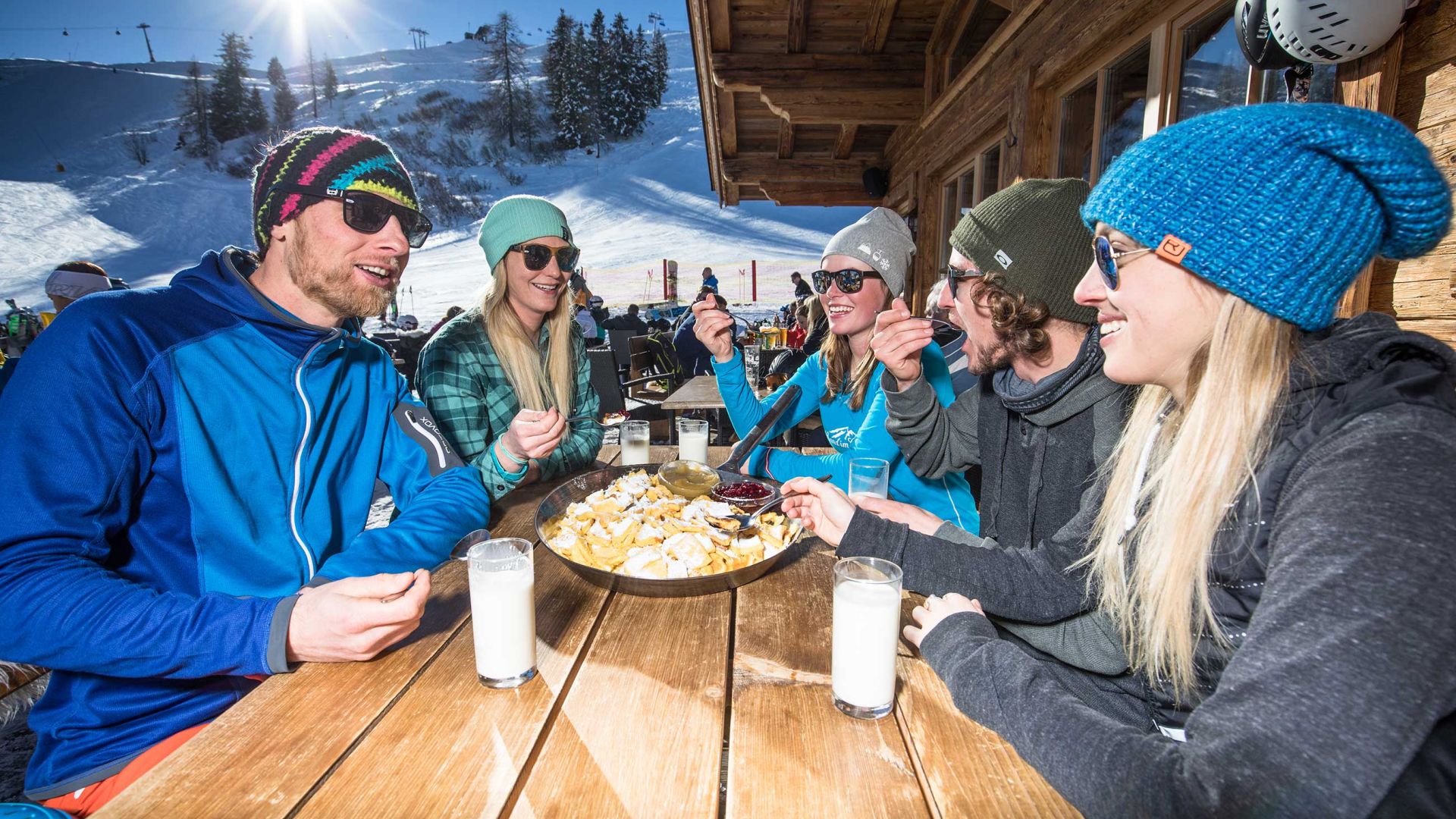Skihütte in Tirol