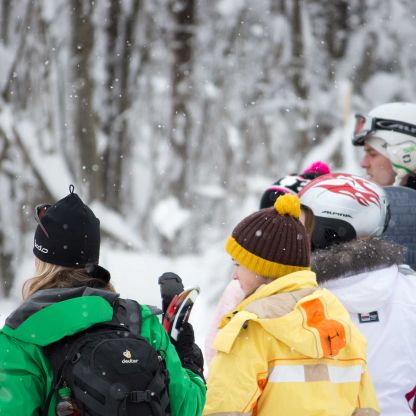 Ski Bus Haltestelle