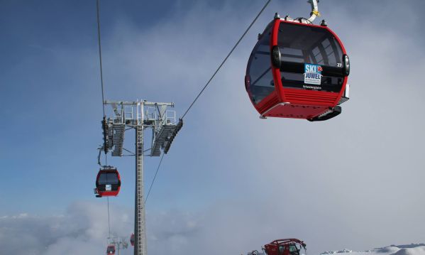 Die neuen Ski Juwel Gondeln der Schatzberg-Bahn