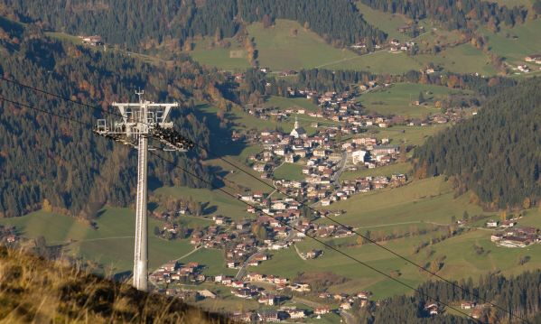 Herbstlicher Blick auf Oberau